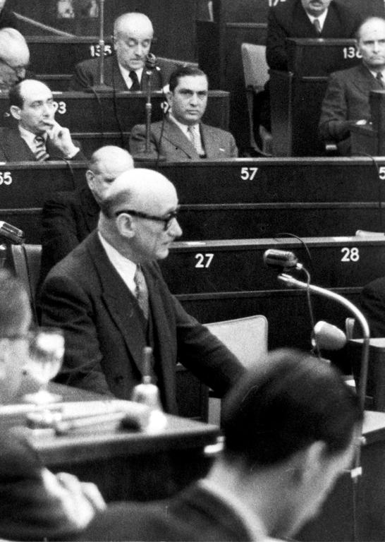 Robert Schuman calls for European unity (Strasbourg, 10 August 1950)