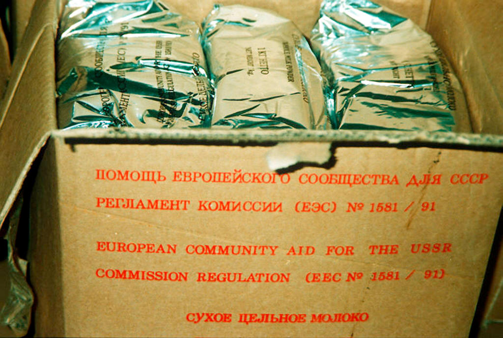 Aide alimentaire d'urgence de la Communauté européenne à la Russie (Décembre 1991)
