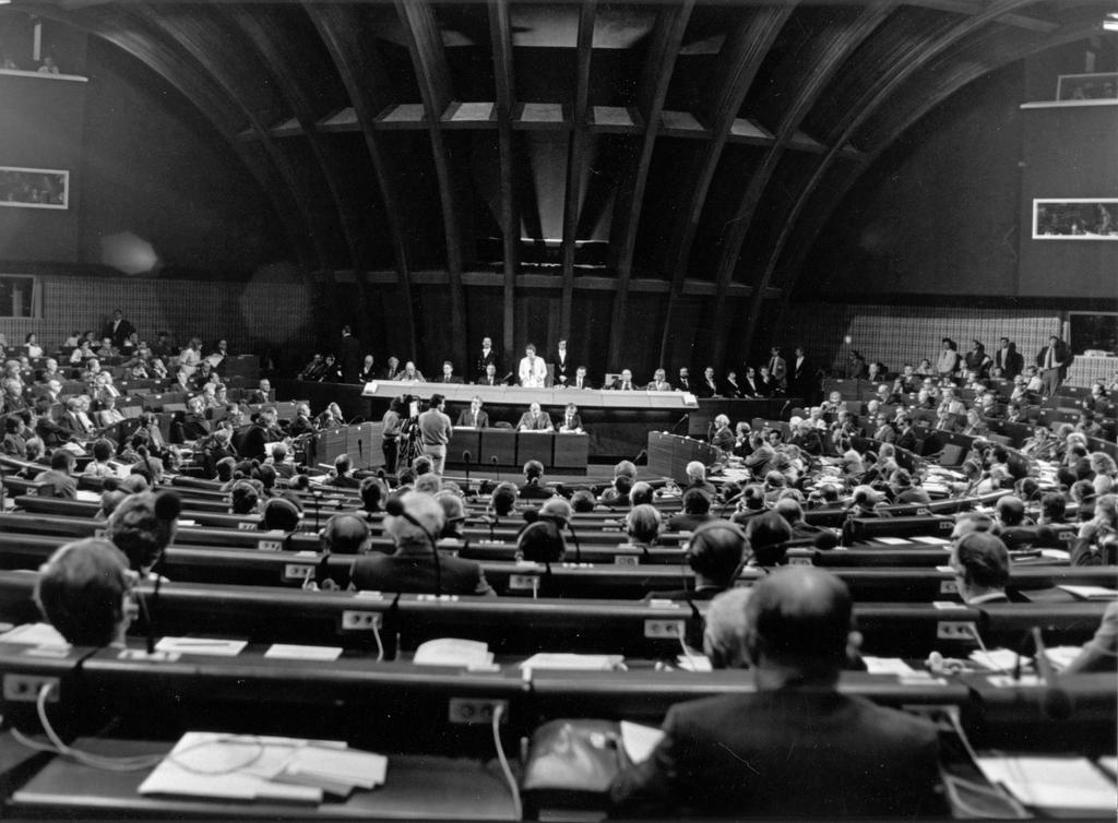 First meeting of the European Parliament following the direct elections (17 July 1979)