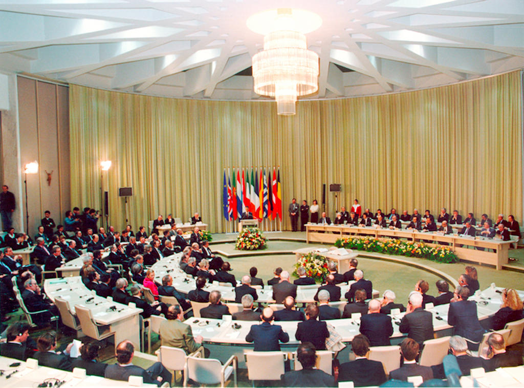 Signature du traité de Maastricht (7 février 1992)