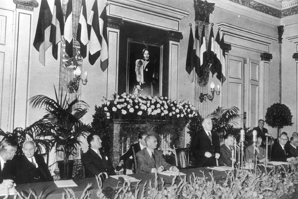 Première session de la Haute Autorité (Luxembourg, 10 août 1952)