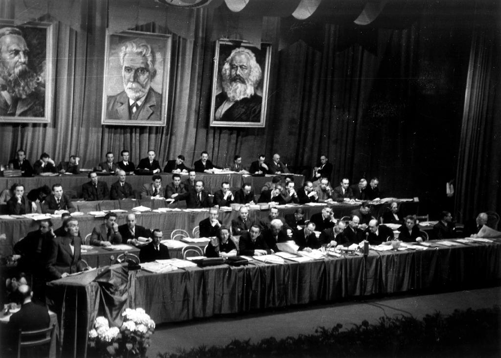 Congress of the Socialist Unity Party of Germany (Berlin, 22 April 1946)