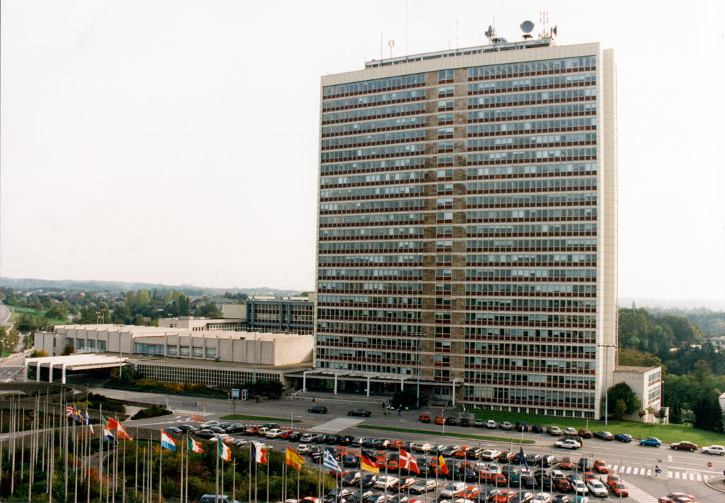 The European Parliament’s Alcide De Gasperi Building (Luxembourg)