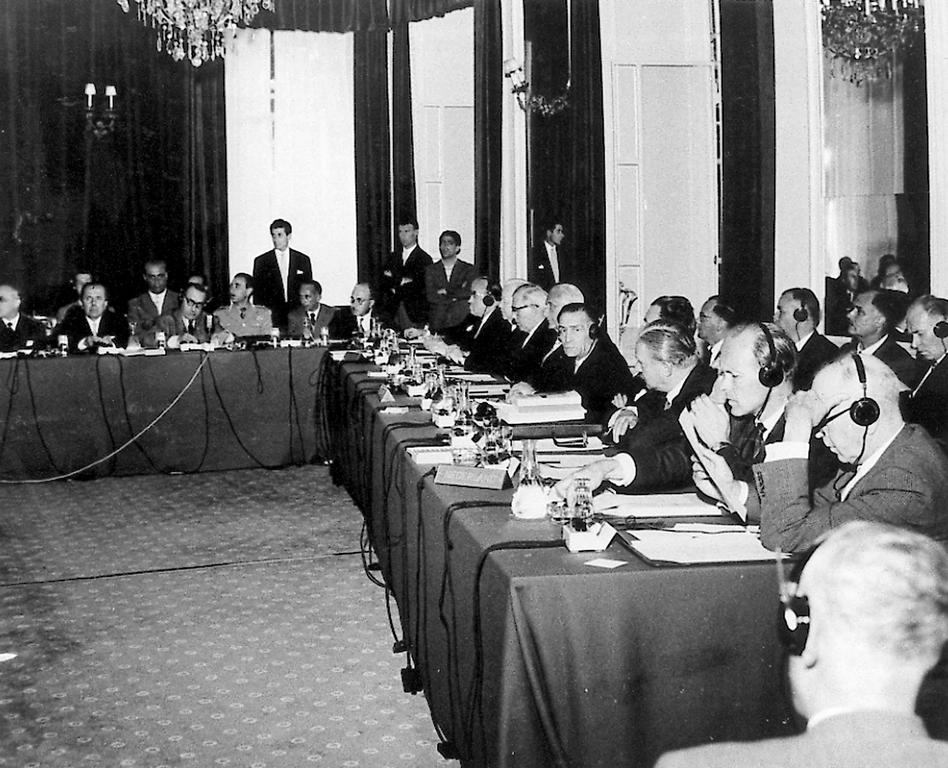 Die Konferenz von Stresa (3. bis 12. Juli 1958)