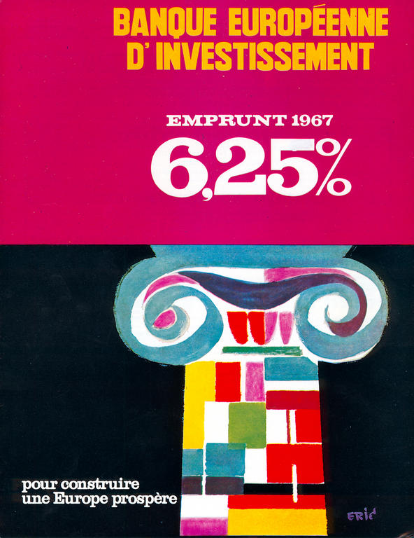 Dépliant de la Banque européenne d'investissement (1967)