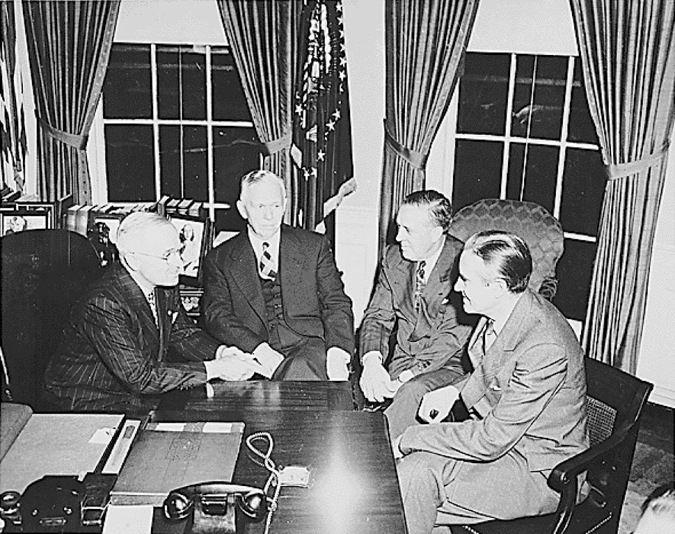 Négociations autour du plan Marshall (Washington, 29 novembre 1948)