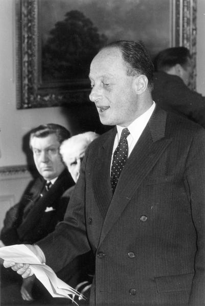 Prestation de serment d'Étienne Hirsch (Luxembourg, 19 février 1959)