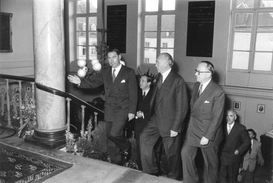 Première réunion du Conseil spécial de ministres de la CECA (Luxembourg, 8 septembre 1952)
