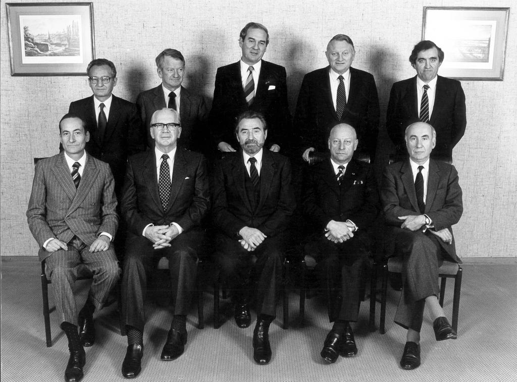 The Members from 18 October 1984 to 26 January 1986