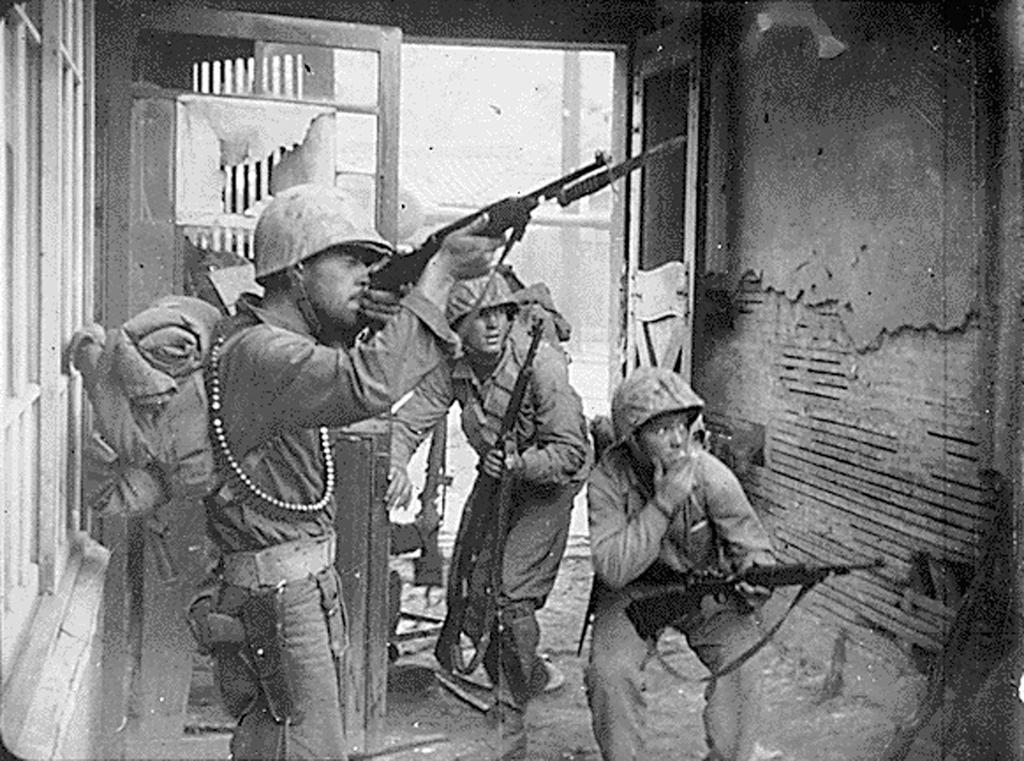 Fighting in the streets of Seoul (20 September 1950)
