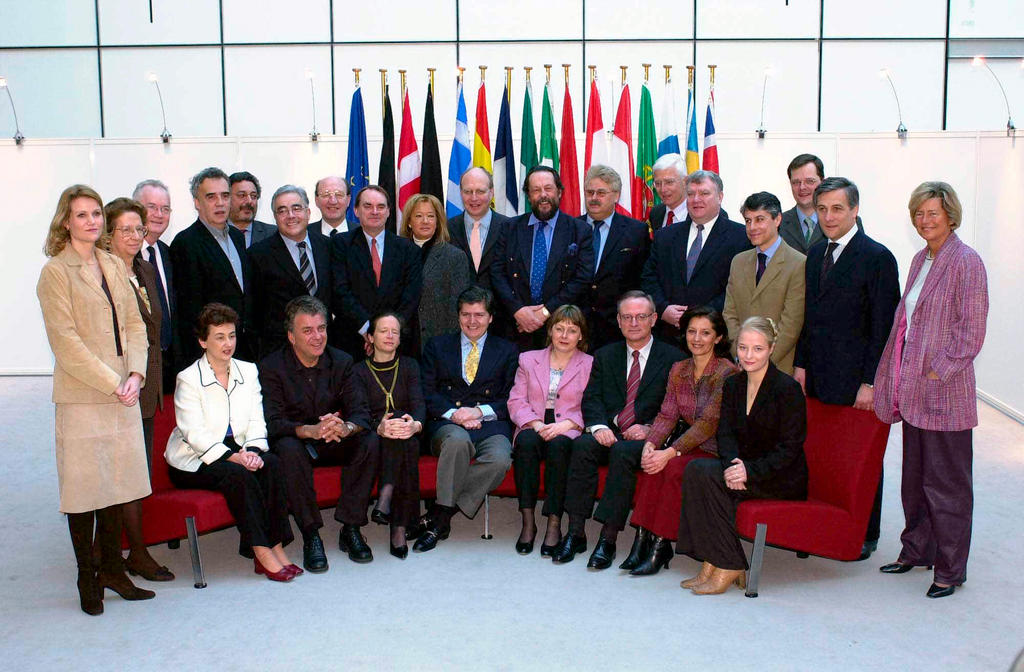The European Parliament delegation to the European Convention (29 January 2002)
