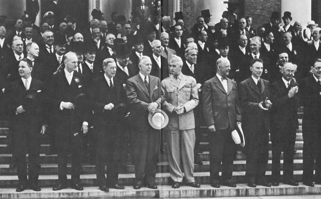 Annonce du plan Marshall (Harvard, 5 juin 1947)