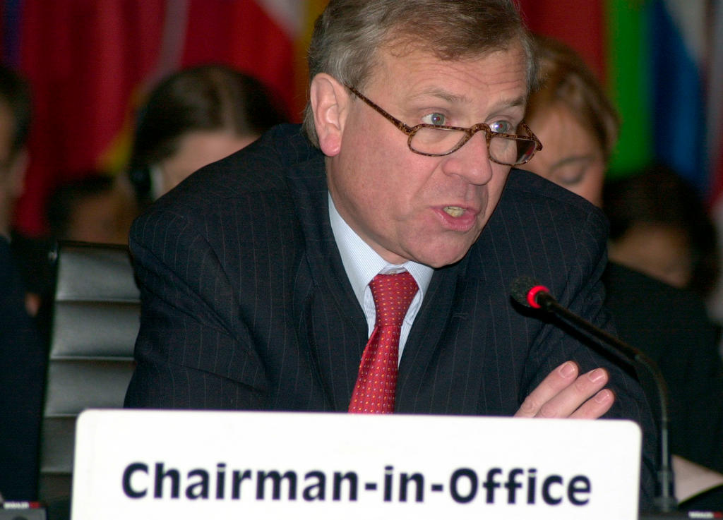Jaap de Hoop Scheffer, OSCE Chairman-in-Office (2003)