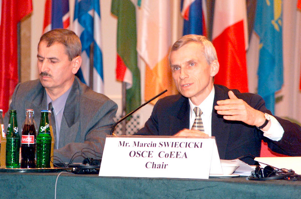 Marcin Swiecicki, coordinateur des activités économiques et environnementales de l'OSCE