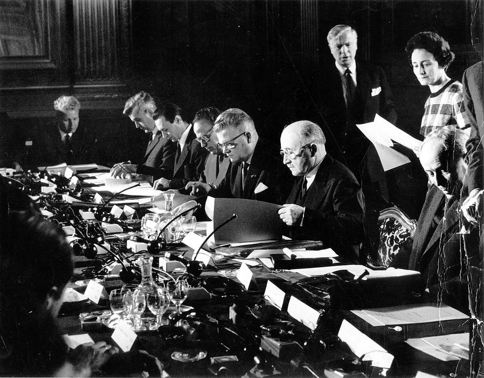 Réunion du Comité d'action pour les États-Unis d'Europe (Paris, 6 au 7 mai 1957)