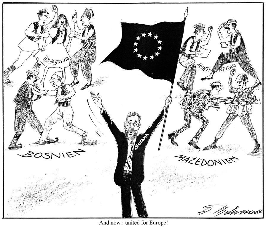Cartoon by Behrendt on the CFSP (1999)