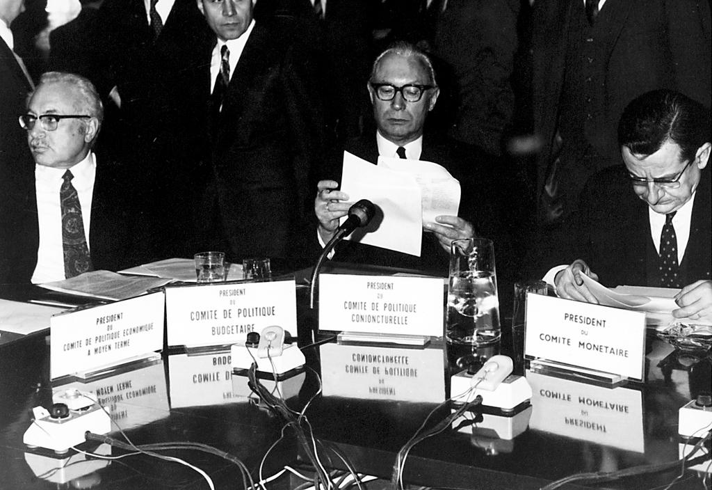 The Committee Chairmen at the Economic and Financial Affairs Council (Brussels, 8 February 1971)