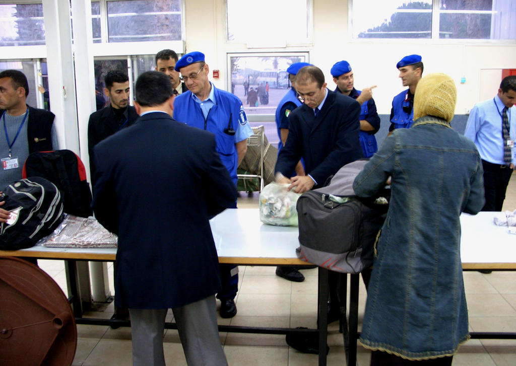 Mission der Europäischen Union zur Unterstützung des Grenzschutzes (Rafah, 12. Januar 2006)