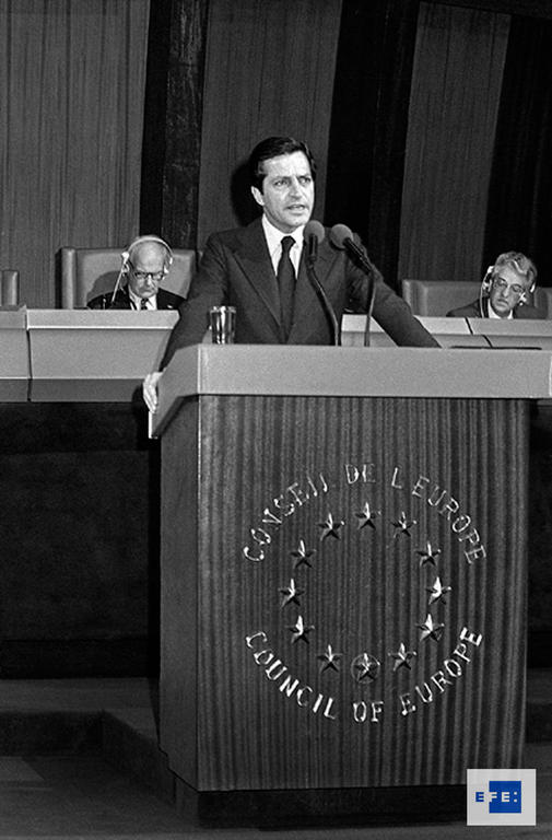 Discours d'Adolfo Suárez devant le Conseil de l'Europe (Strasbourg, 31 janvier 1979)