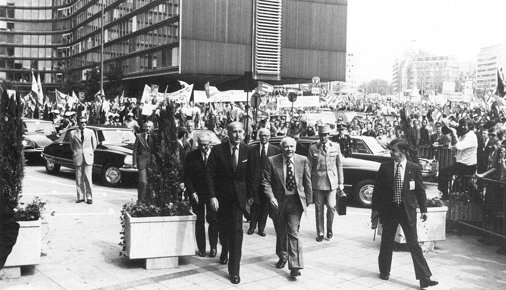 Demonstrations during the Brussels European Council (12 and 13 July 1976)