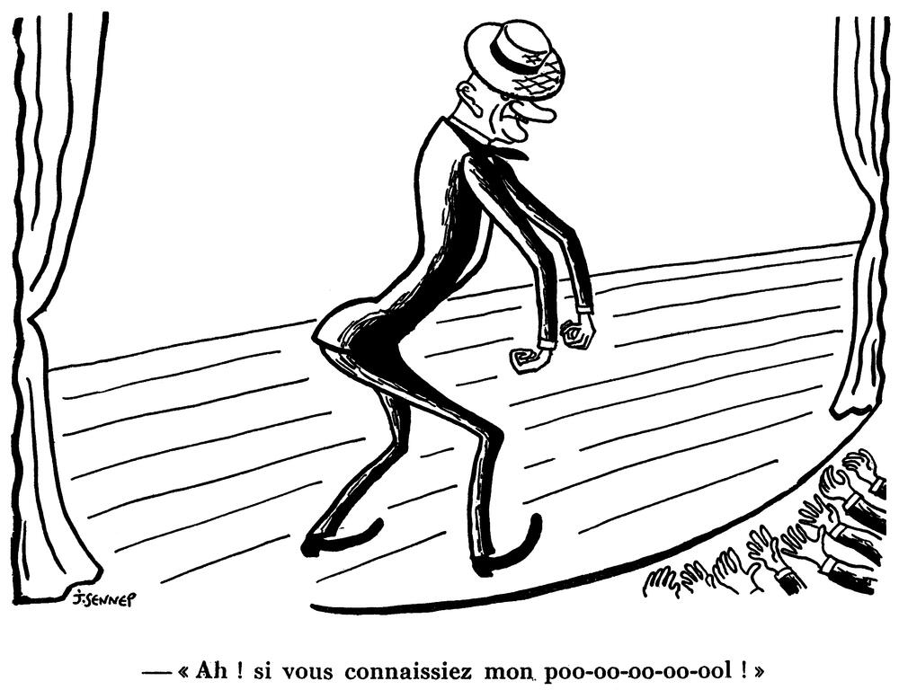 Caricature de Sennep sur le plan Schuman