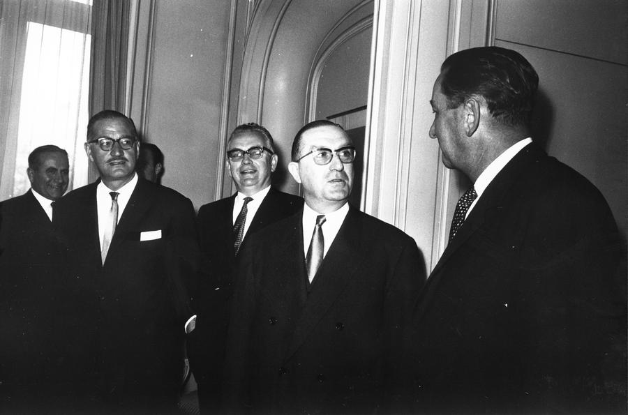 Pierre Chatenet, President of the EAEC Commission (21 September 1962)