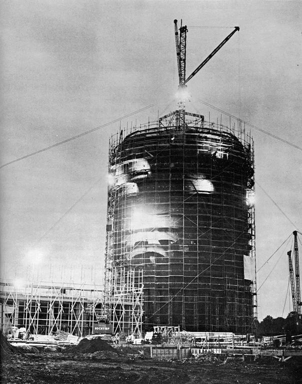 Construction de la centrale nucléaire de Gundremmingen