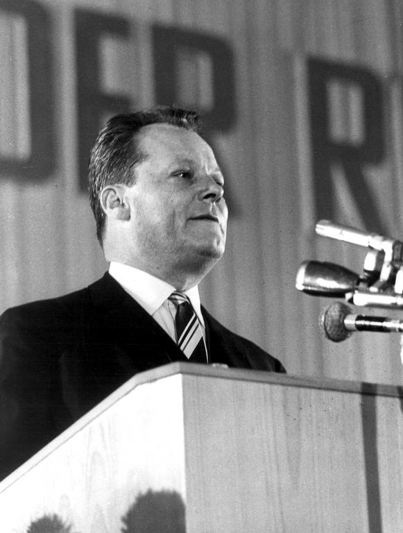 Willy Brandt auf dem SPD-Parteitag in Köln (26.-30. Mai 1962)