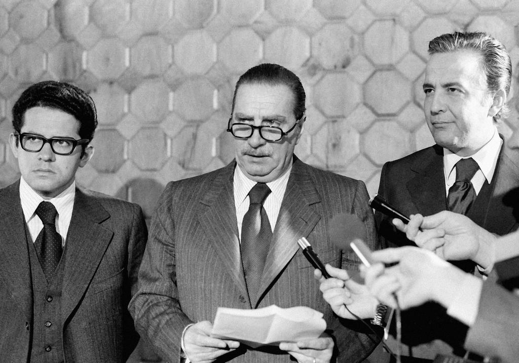 Lorenzo Natali inaugure le Bureau d'information de la CEE (Lisbonne, 30 septembre 1979)