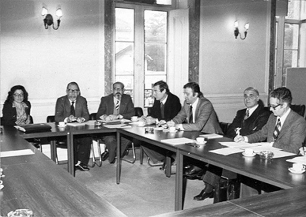 Réunion de travail avec le Conseil de l'Europe (6 février 1980)