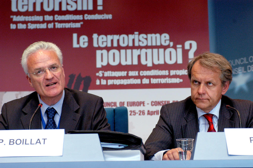 International conference held by the Council of Europe on the question of terrorism (Strasbourg, 25 April 2007)