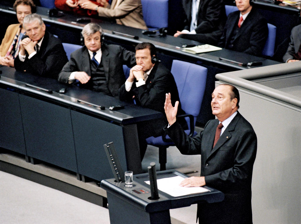 Discours de Jacques Chirac devant le Bundestag (Berlin, 27 juin 2000)