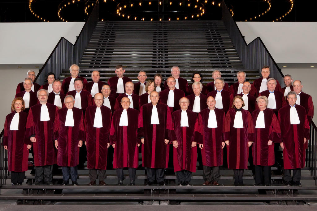 Members of the Court of Justice of the EU (2010)