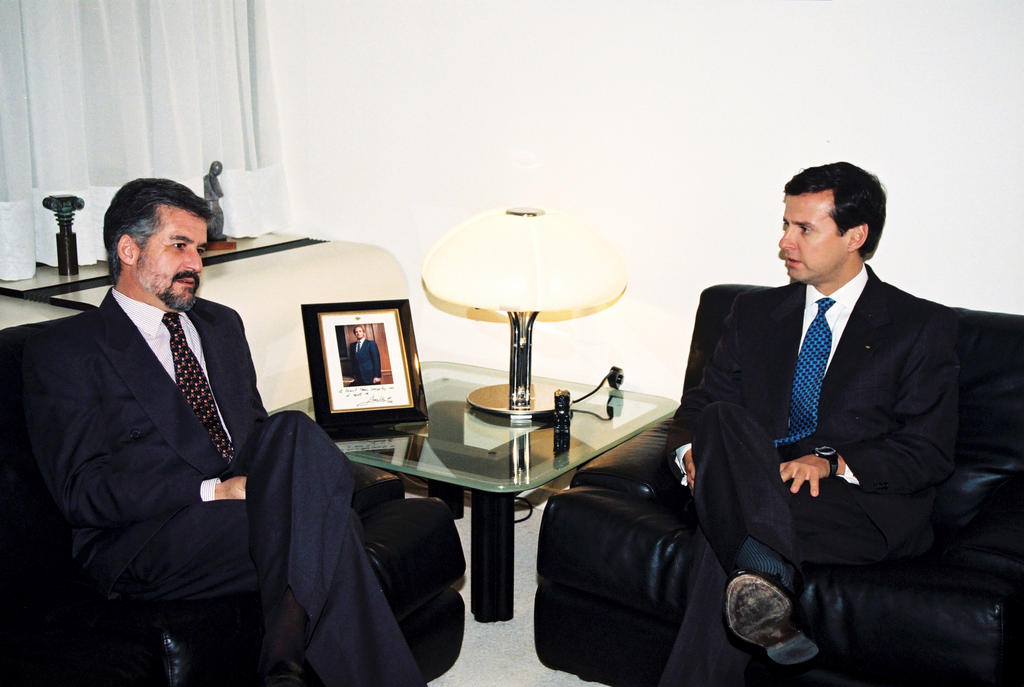 Manuel Marín González et Jorge Quiroga Ramírez (Bruxelles, 27 octobre 1998)
