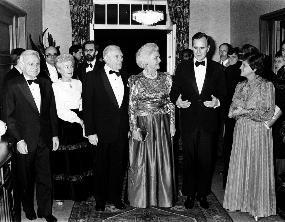 Offizieller Besuch von George H.W. Bush in Luxemburg (12.-13. Februar 1984)