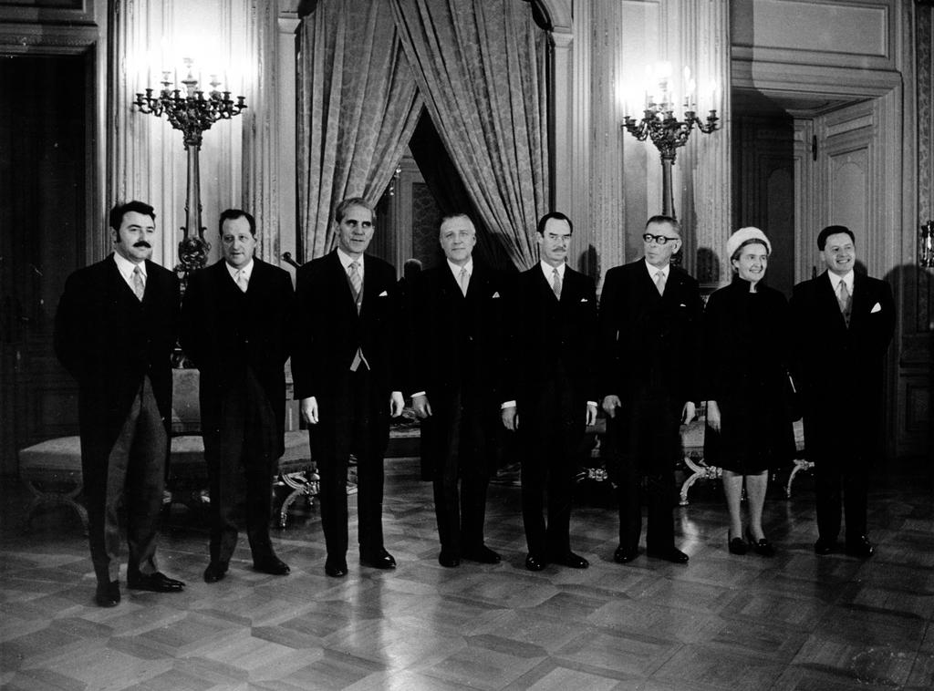 Le gouvernement luxembourgeois en 1969