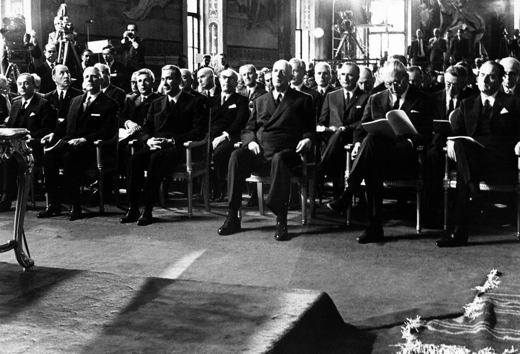 Ceremony to mark the tenth anniversary of the signing of the Rome Treaties (Rome, 29 and 30 May 1967)