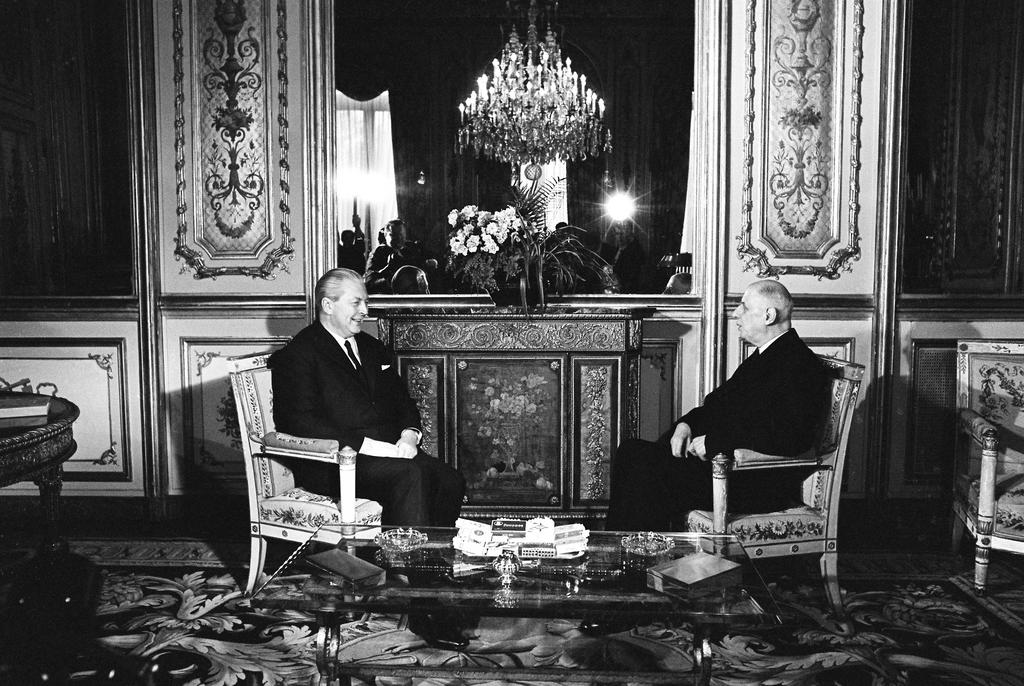 9<sup>e</sup> sommet franco-allemand: entretiens Charles de Gaulle-Kurt Georg Kiesinger (Paris, 13 au 14 janvier 1967)