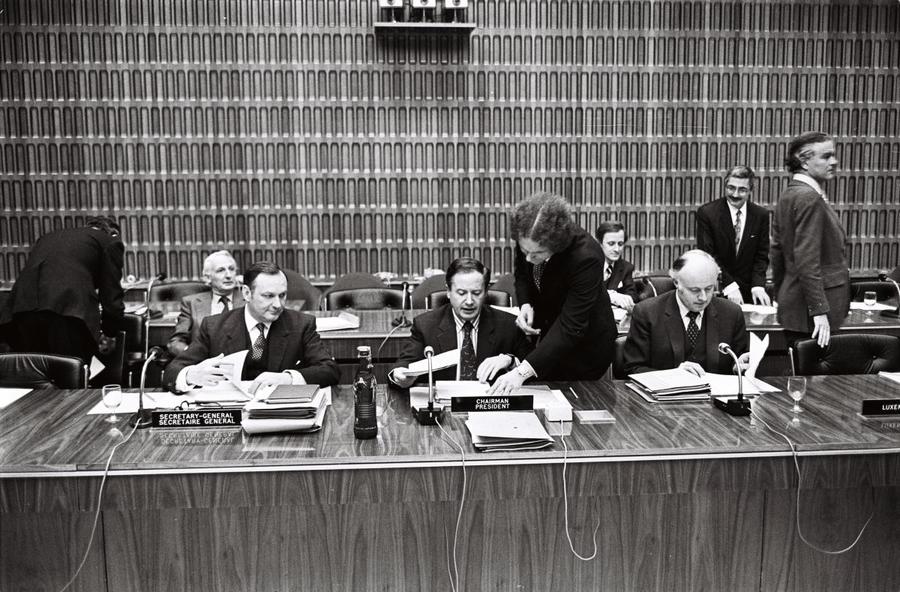 453e réunion du Conseil de l’UEO tenue au niveau ministériel (Luxembourg, 15 février 1973)